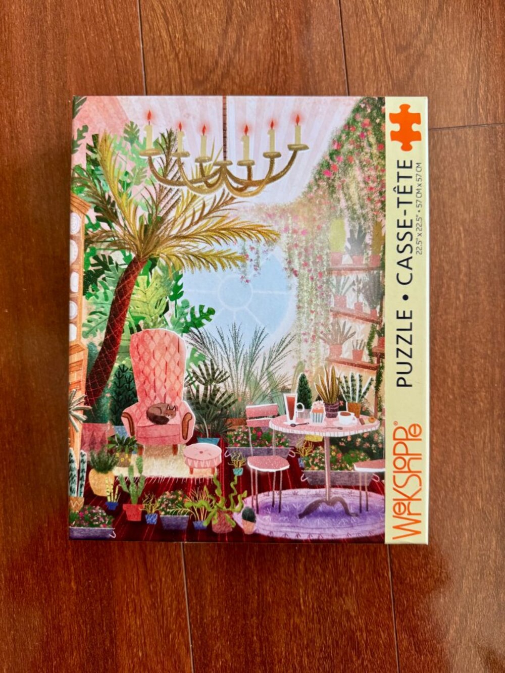 WERKSHOPPE Jigsaw Puzzle Garden Room Veranda 1000 Pieces - Excellent Condition